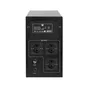Woxter SAI Línea Interactiva UPS 1200 VA, 720W, 3 Salidas Schuko, Formato Torre, PE26-081